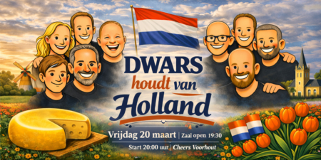 DWARS - houdt van holland banner